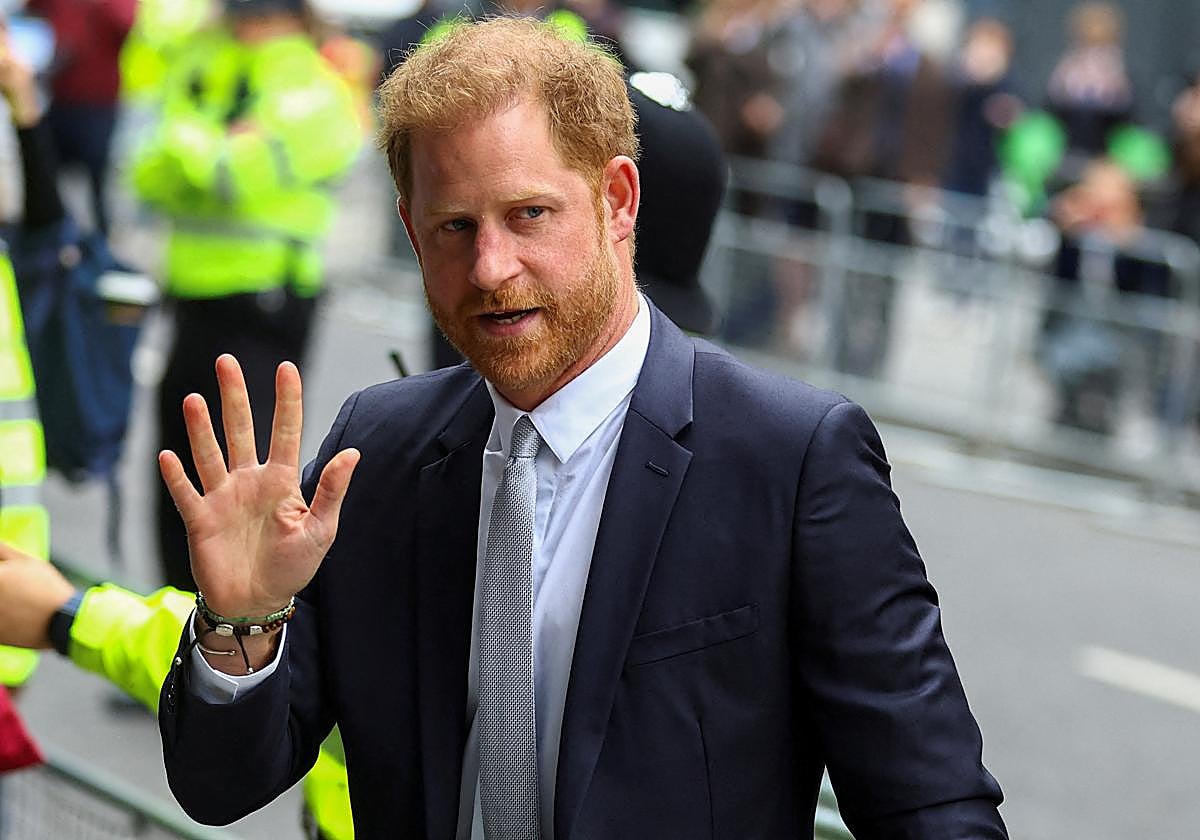 El Príncipe Harry en una imagen de archivo.