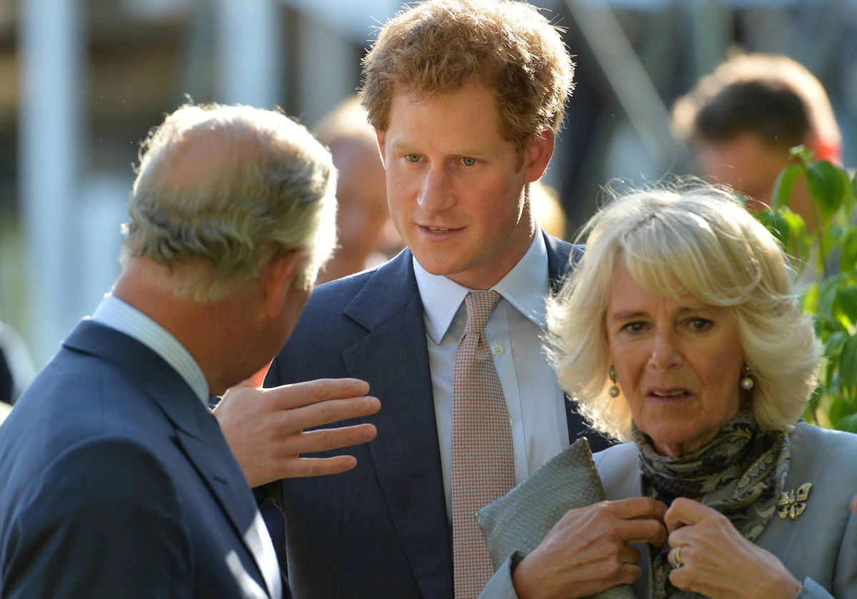 El desplante del Príncipe Harry a la Reina Camila en su reunión con el Rey  Carlos III