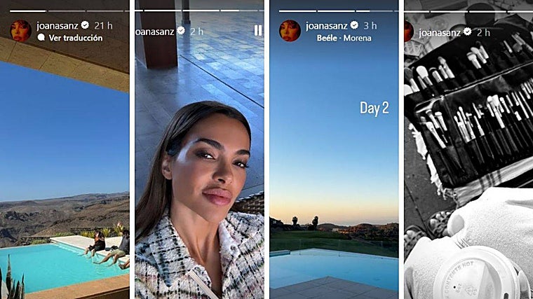 Joana Sanz obvia la condena de Dani Alves a 4 años y medio de prisión y sigue con su vida