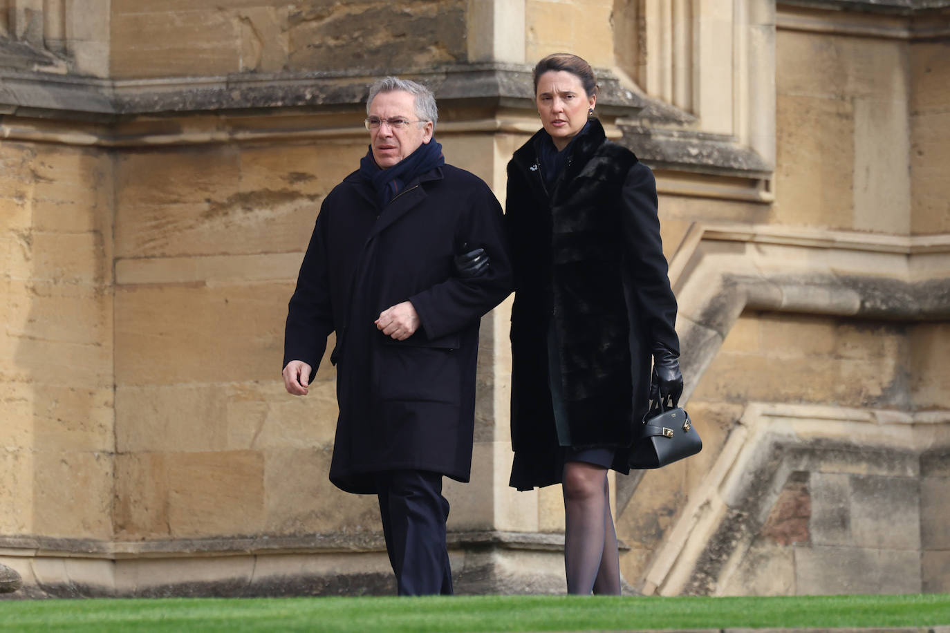 Todos los asistentes al funeral por Constantino de Grecia en Windsor, en imágenes