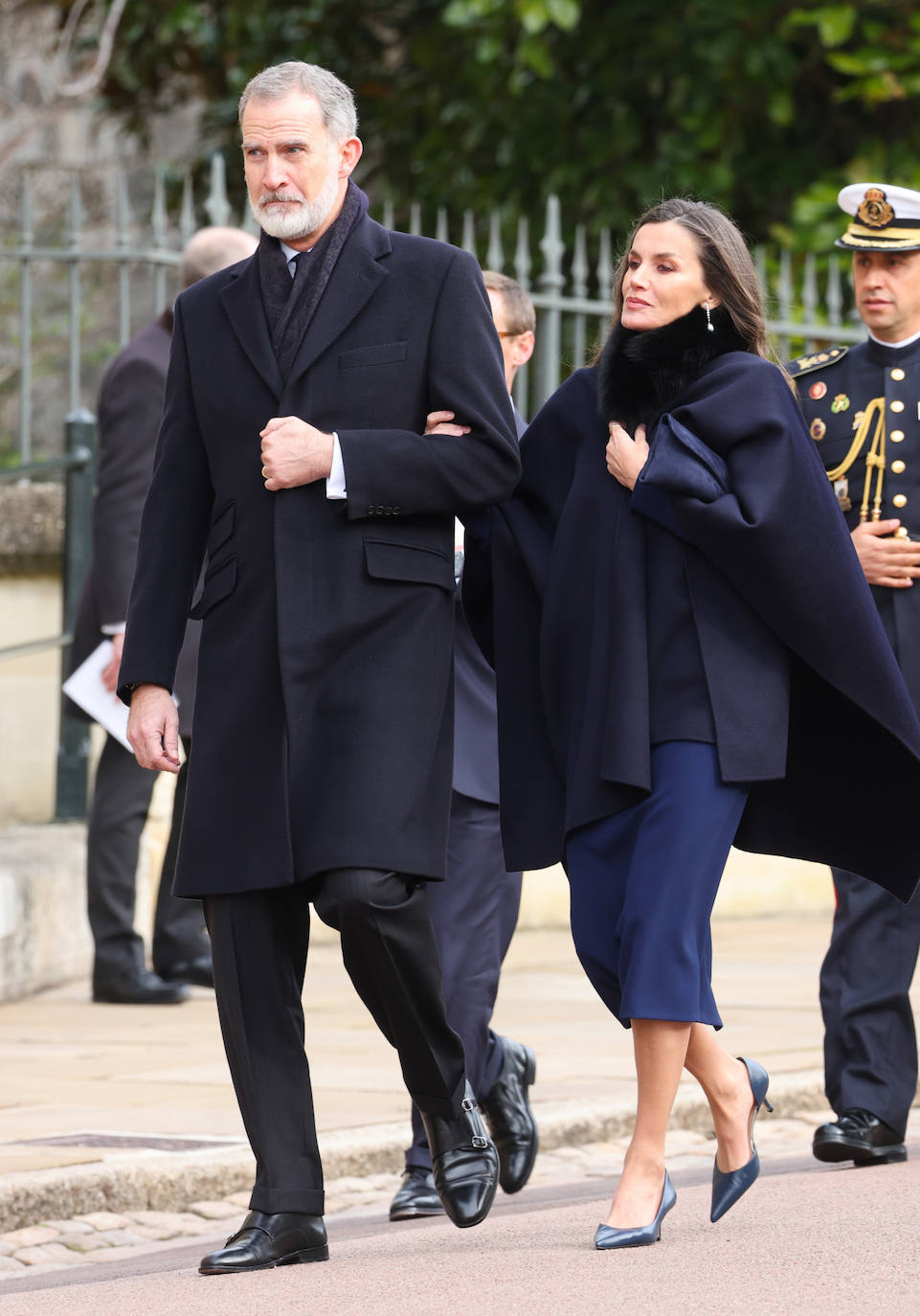 Los Reyes Felipe y Letizia
