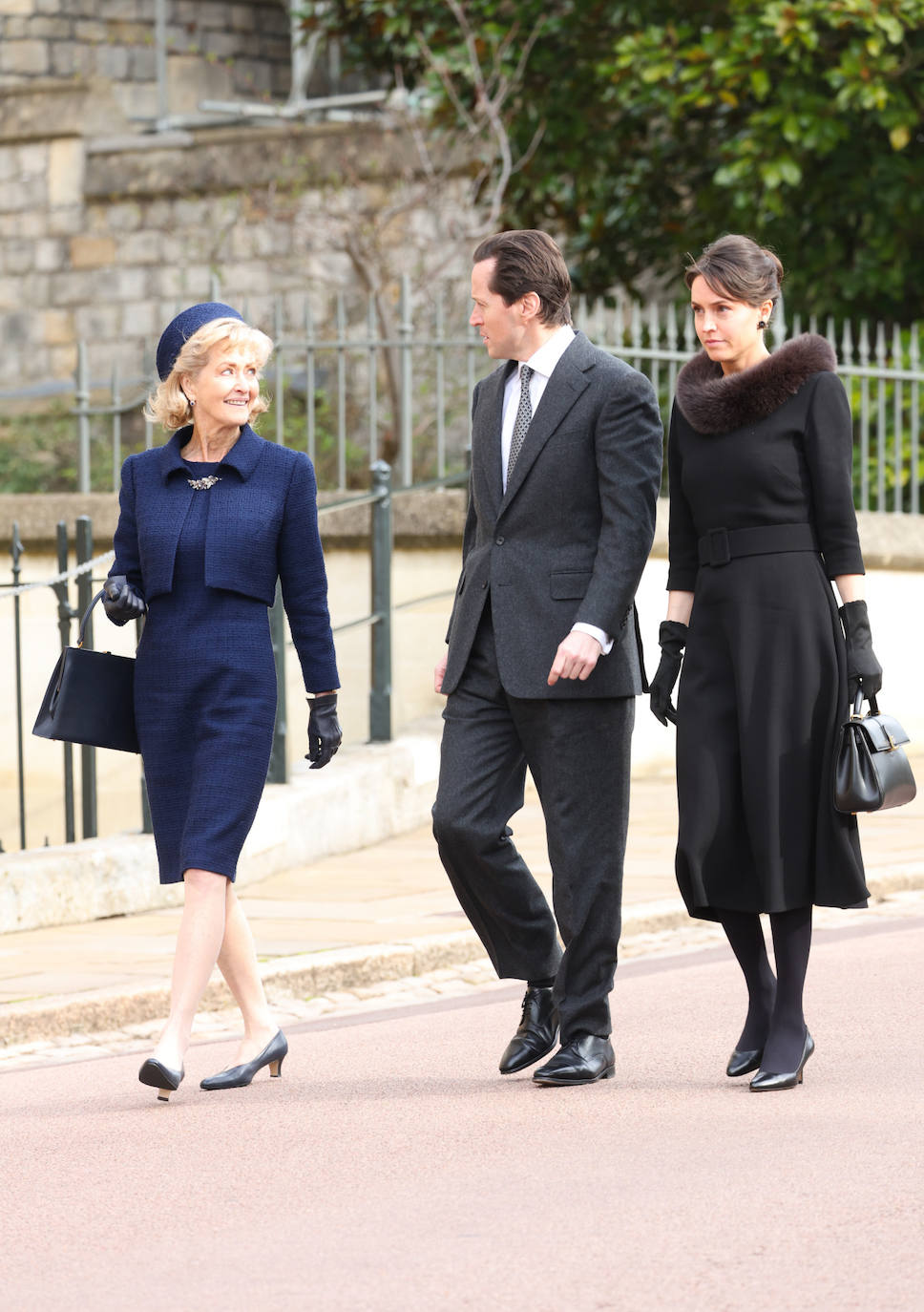 Todos los asistentes al funeral por Constantino de Grecia en Windsor, en imágenes