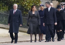 Críticas al Príncipe Andrés por su protagonismo en Windsor ante la ausencia del Rey Carlos III y del Príncipe Guillermo