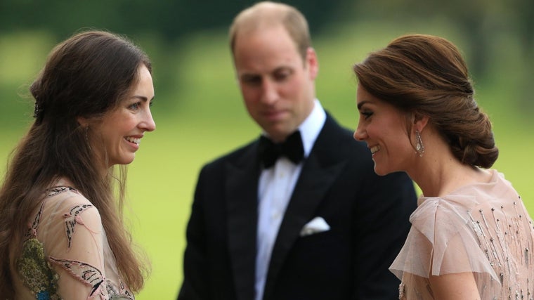 Rose Hanbury, el Príncipe Guillermo y Kate Middleton