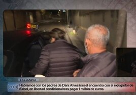 Los padres de Dani Alves visitan al brasileño tras su salida de la cárcel
