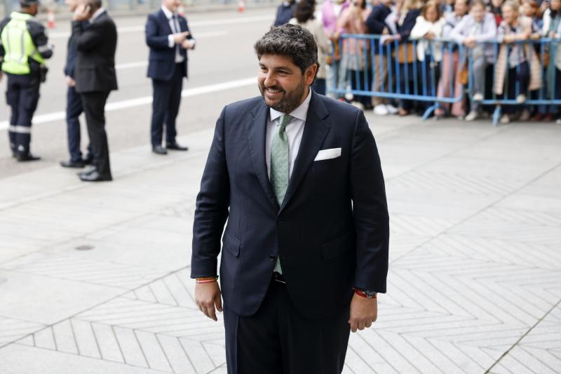 El presidente de la Región de Murcia, Fernando López Miras
