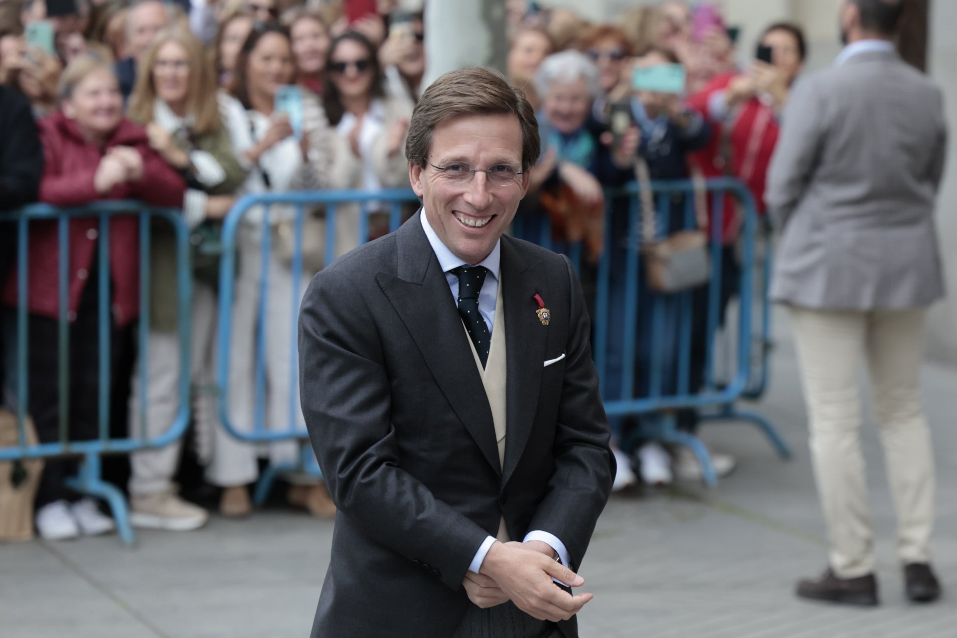 El novio, el alcalde de Madrid José Luis Martínez-Almeida