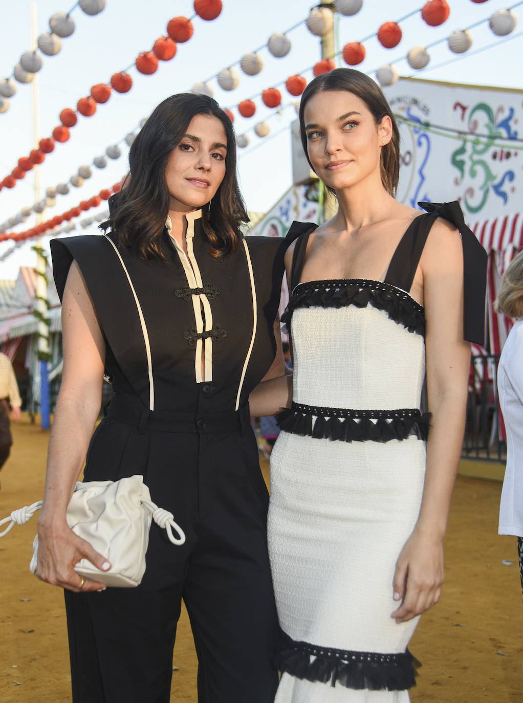 María García de Jaime junto a Gara Arias