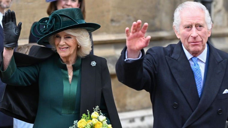 El Rey Carlos III y la Reina Camila el pasado mes de marzo