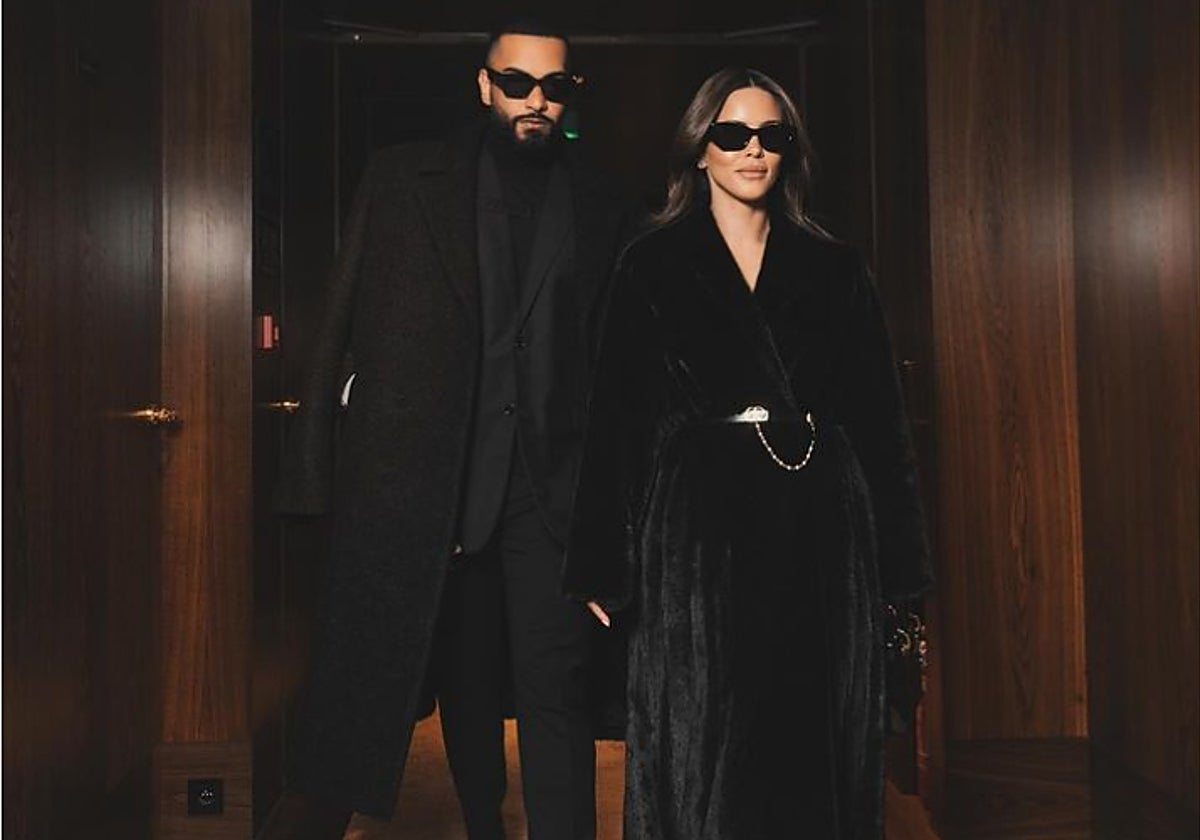 Umar y Nada Kamani, en una imagen de Instagram antes de su boda.