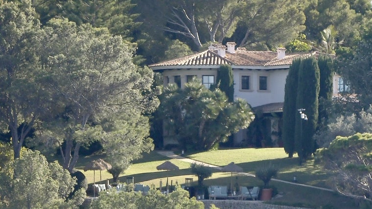 Villa Yasmín, la mansión de Mallorca donde actualmente viven Michael Schumacher y su familia.