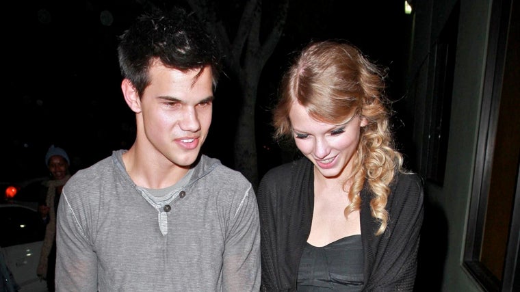 Taylor Lautner y Taylor Swift en 2009