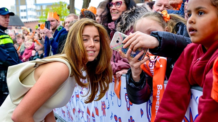 La Princesa Alexia de Holanda durante el Día del Rey en Emmen