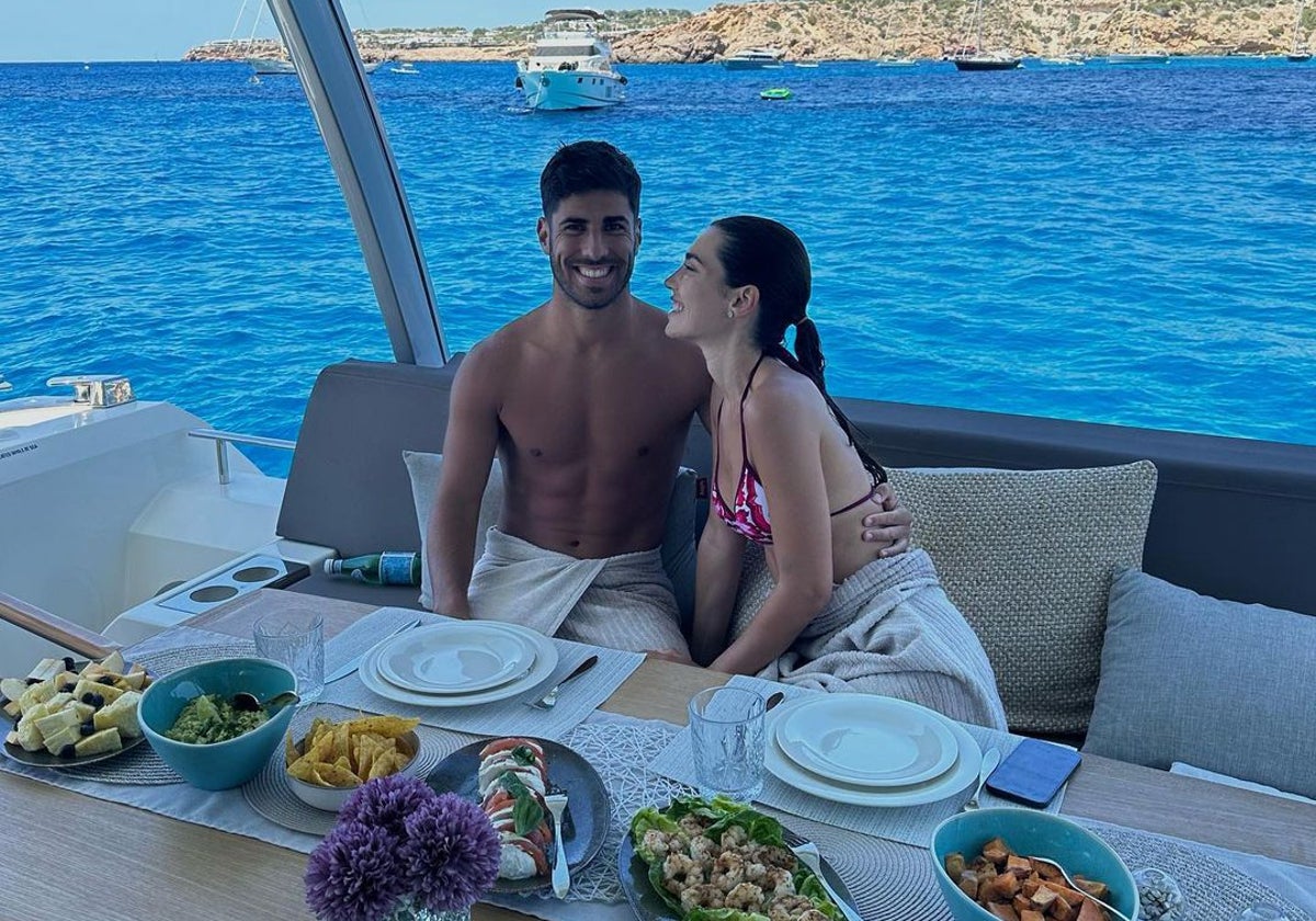 Marco Asensio y Sandra Garal confirman su separación