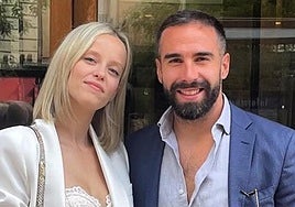 Dani Carvajal, fuera del campo: su mujer, sus hijos y su padre policía que se hizo famoso en la final de la Champions