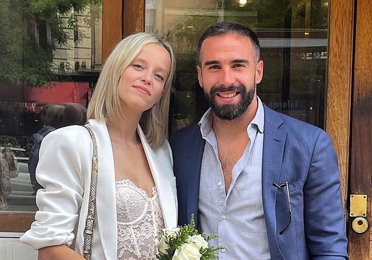 Dani Carvajal, fuera del campo: su mujer, sus hijos y su padre que se hizo famoso en la final de la Champions