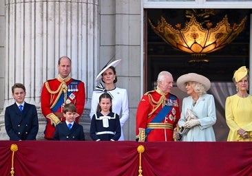 Las imágenes del Trooping the Colour en honor al Rey Carlos III con Kate Middleton como protagonista