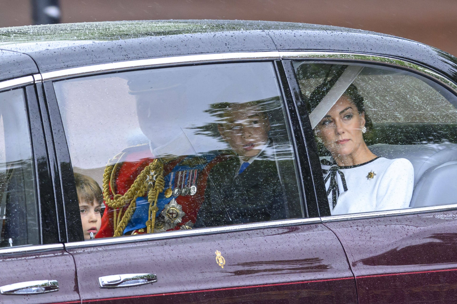 Las imágenes del Trooping the Colour en honor al Rey Carlos III con Kate Middleton como protagonista