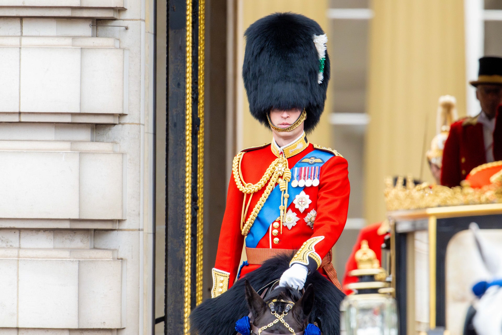 Las imágenes del Trooping the Colour en honor al Rey Carlos III con Kate Middleton como protagonista