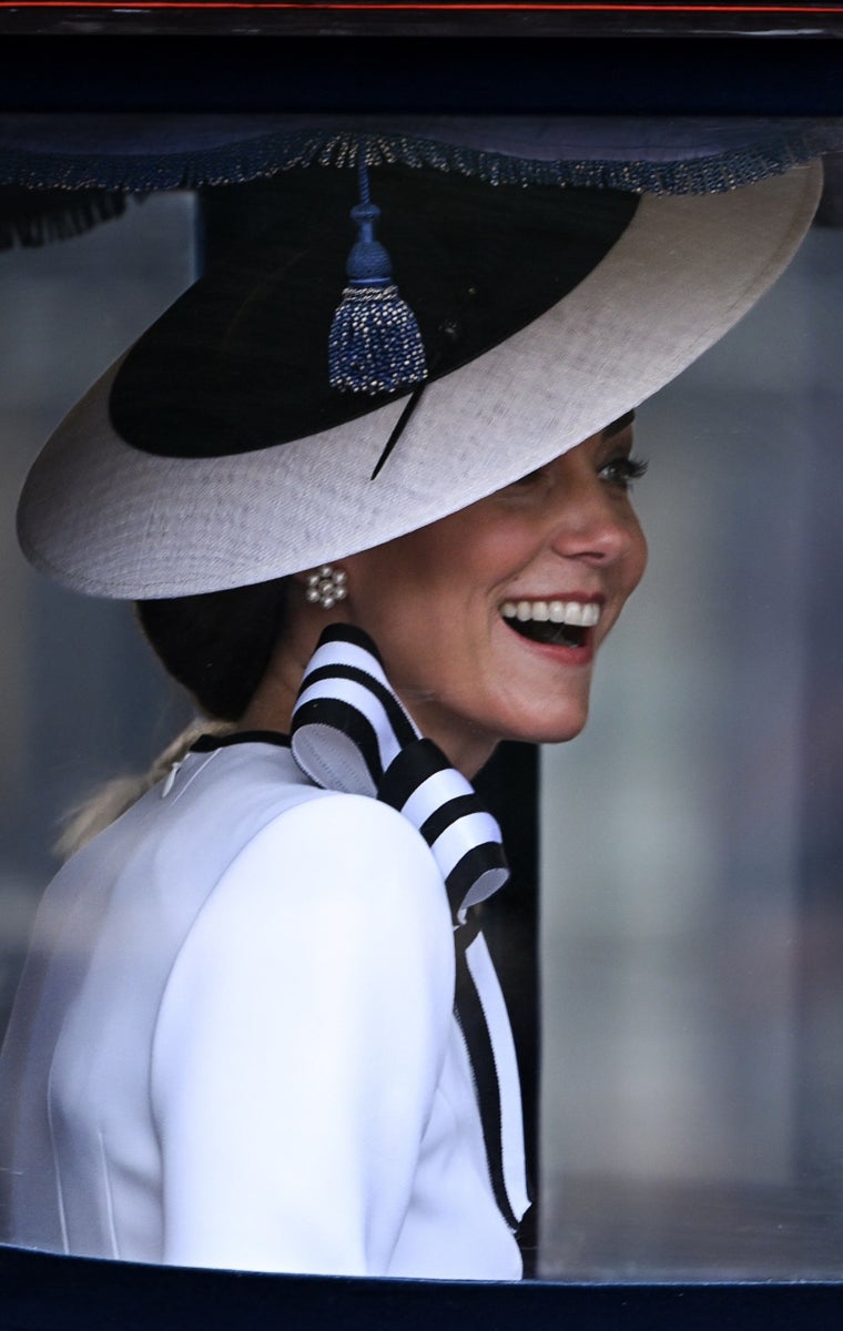 Kate Middleton en el desfile 'Trooping the Colour' 2024