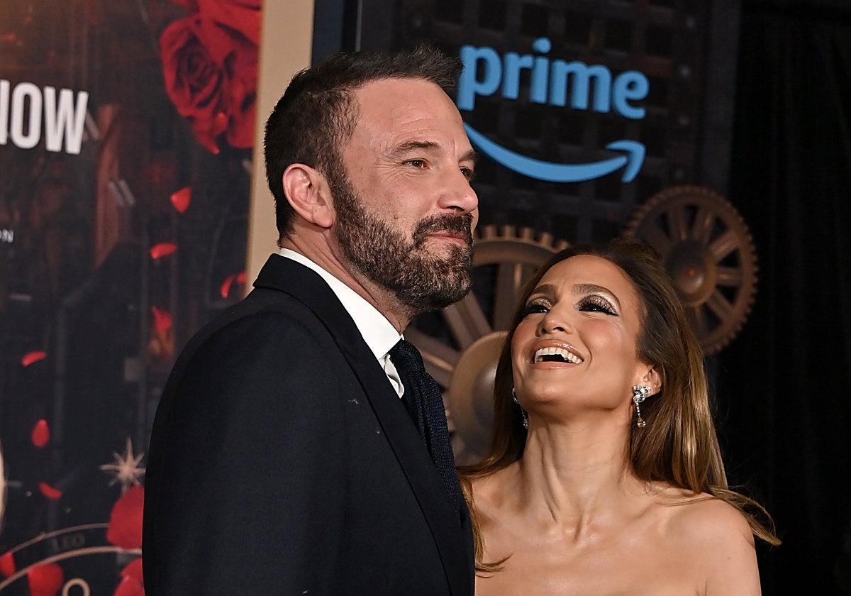 Jennifer López y Ben Affleck en la Premiere de 'This Is Me... Now: A Love Story'