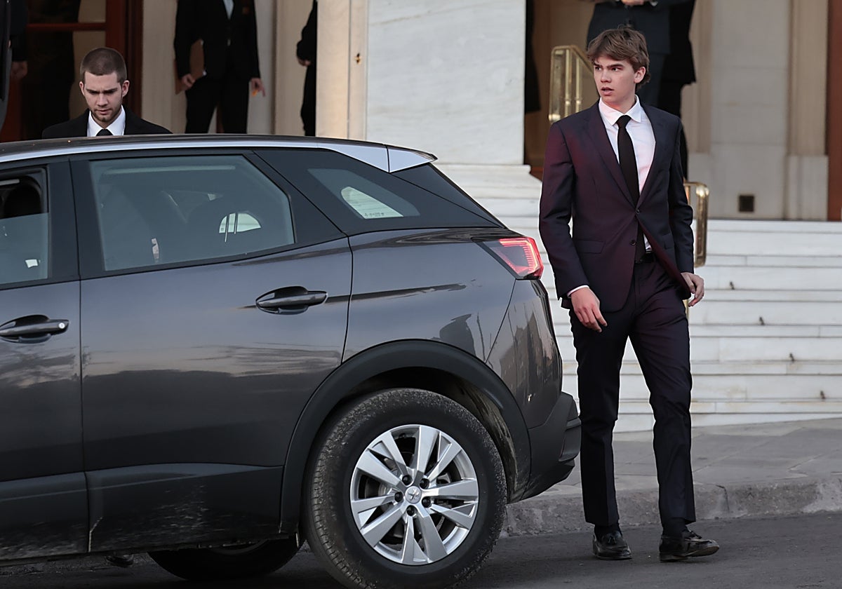 Miguel Urdangarin en Grecia, 2023