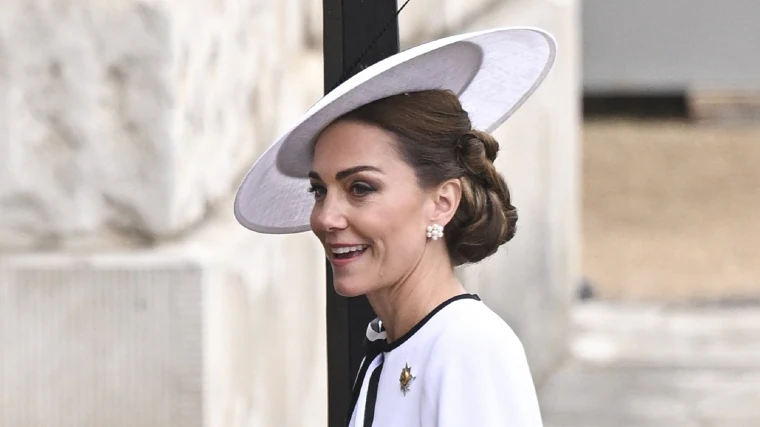 Kate Middleton, en el último 'Trooping the Colour'.