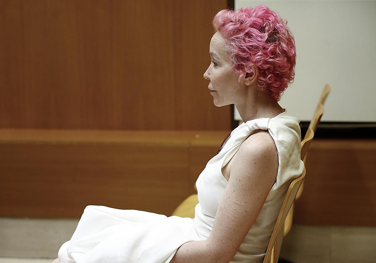 Dobrowolski, durante el primer día de juicio en la Audiencia de Barcelona