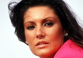 Carmen Ordóñez, durante una de sus estancias en Marruecos.