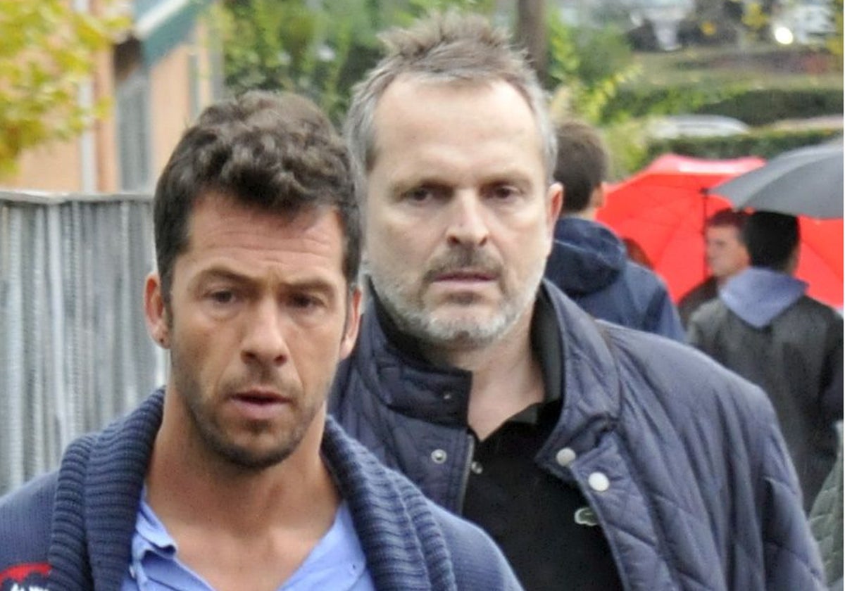 Nacho Palau y Miguel Bosé