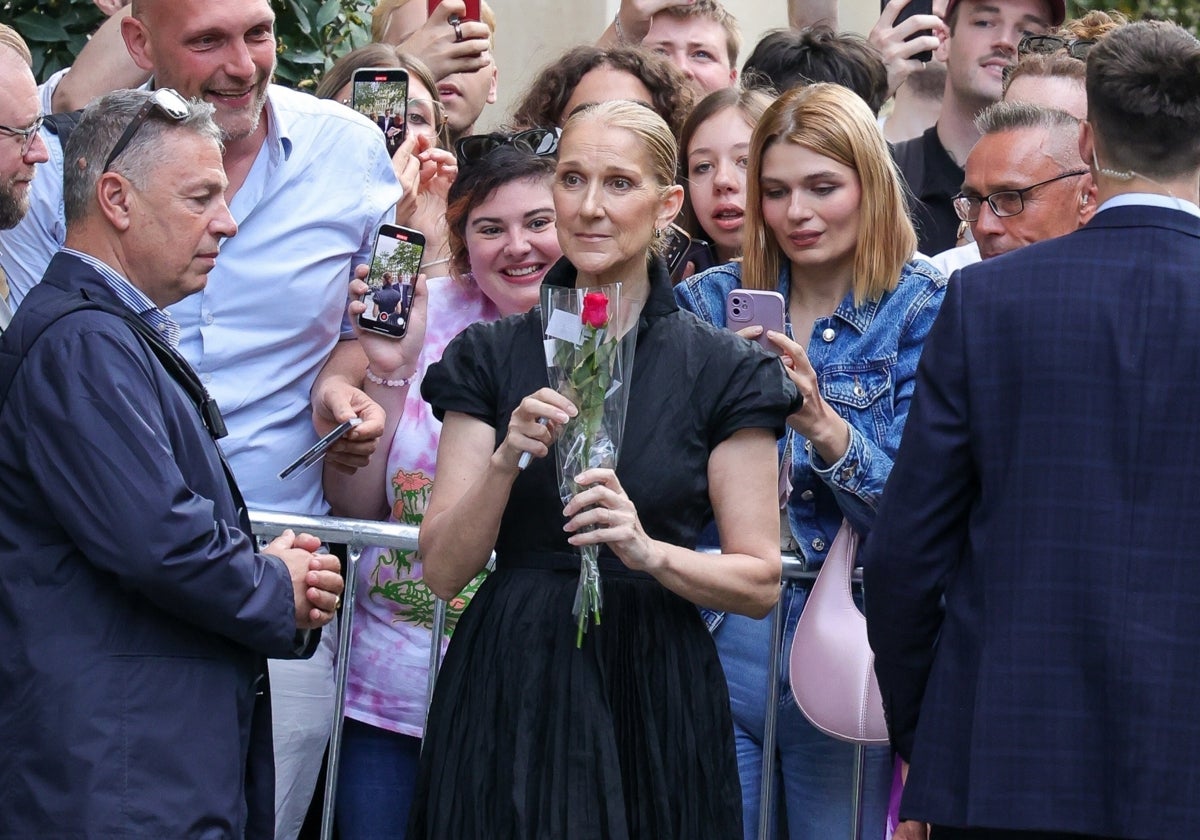 Celine Dion en París