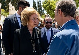 Doña Sofía acude a Atenas para dar el último adiós a su tío Miguel de Grecia