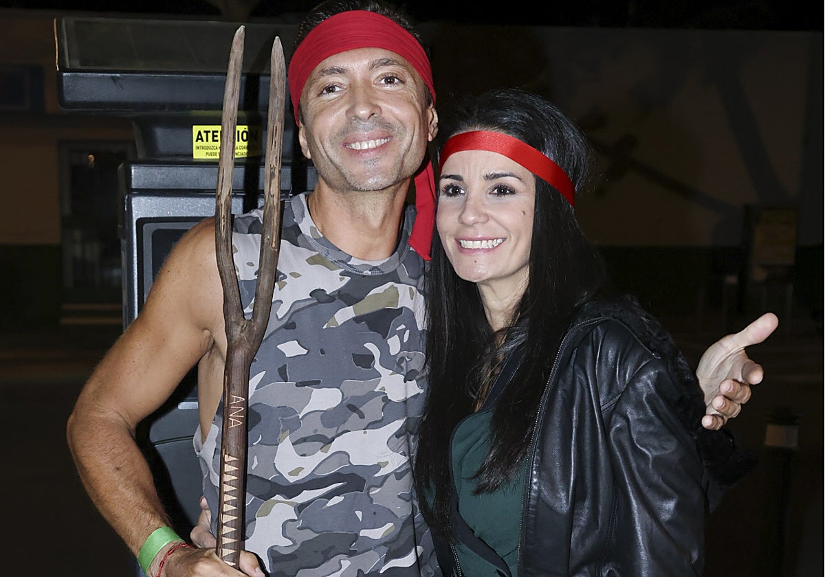 Ángel Cristo Jr. y Ana Herminia Illas, en los tiempos de 'Supervivientes'.