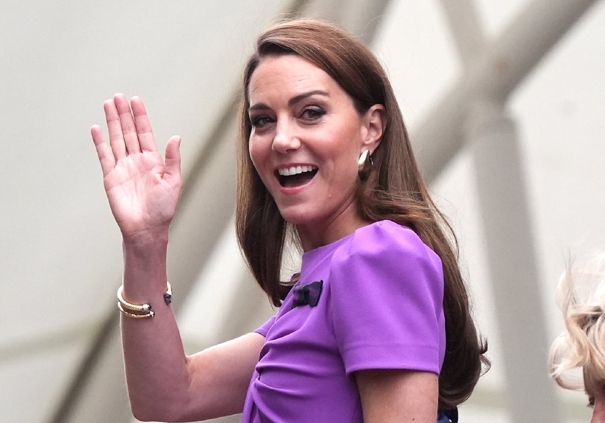 Kate Middleton en la final de Wimbledon 2024