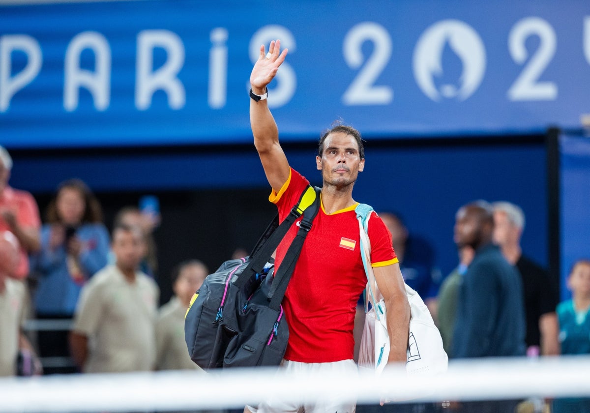 Rafa Nadal en los Juegos Olímpicos de París 2024