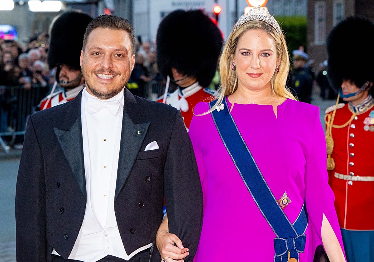 La Princesa Teodora de Grecia y Matthew Kumar, en una imagen de archivo.