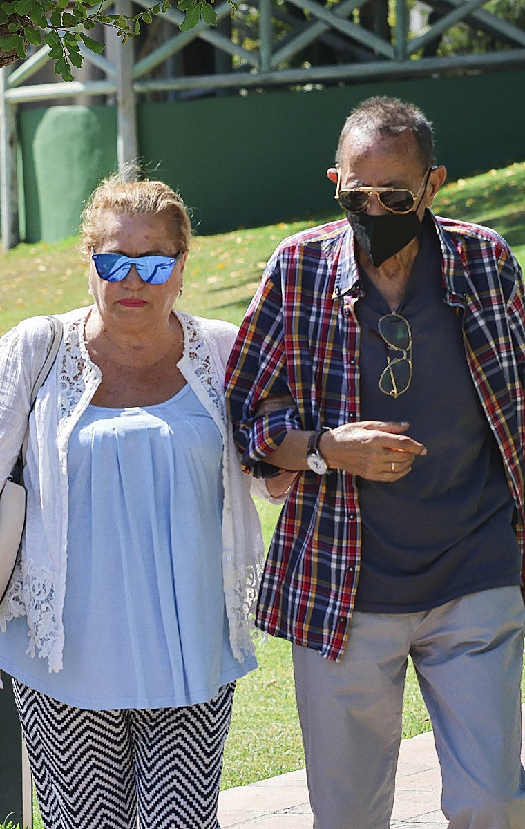 Julián Muñoz y Mayte Zaldívar en Marbella