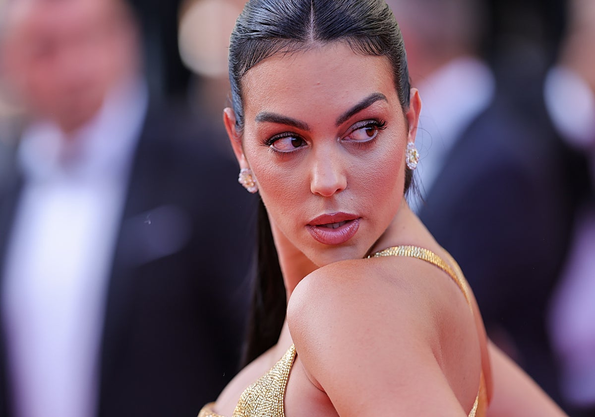 Georgina Rodríguez, durante el Festival de Cannes del pasado año.