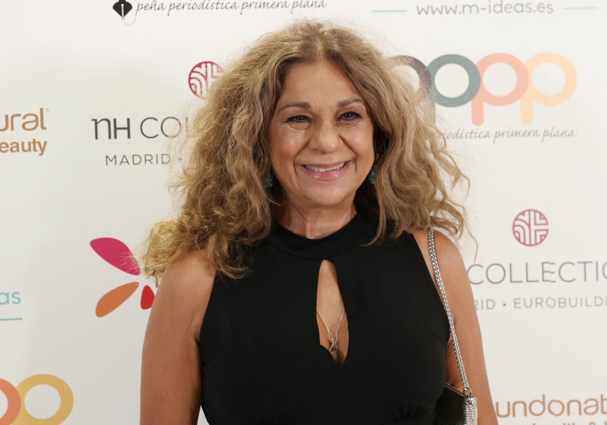 Lolita Flores durante un evento en Madrid