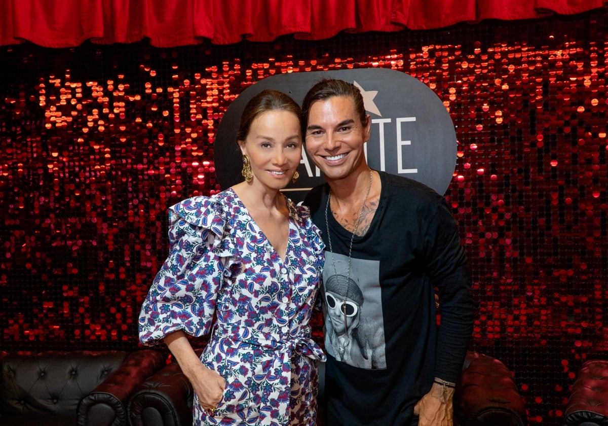 Isabel Preysler y Julio José Iglesias en el festival Starlite de Marbella