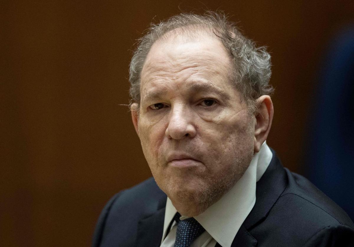 Harvey Weinstein comparece ante un tribunal en Los Ángeles, California (EE.UU.) en 2022
