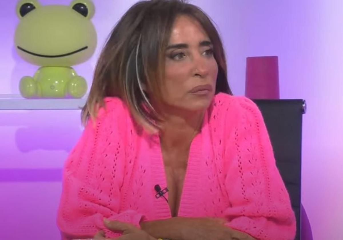 María Patiño, en un programa de 'Ni que fuéramos Shhh'