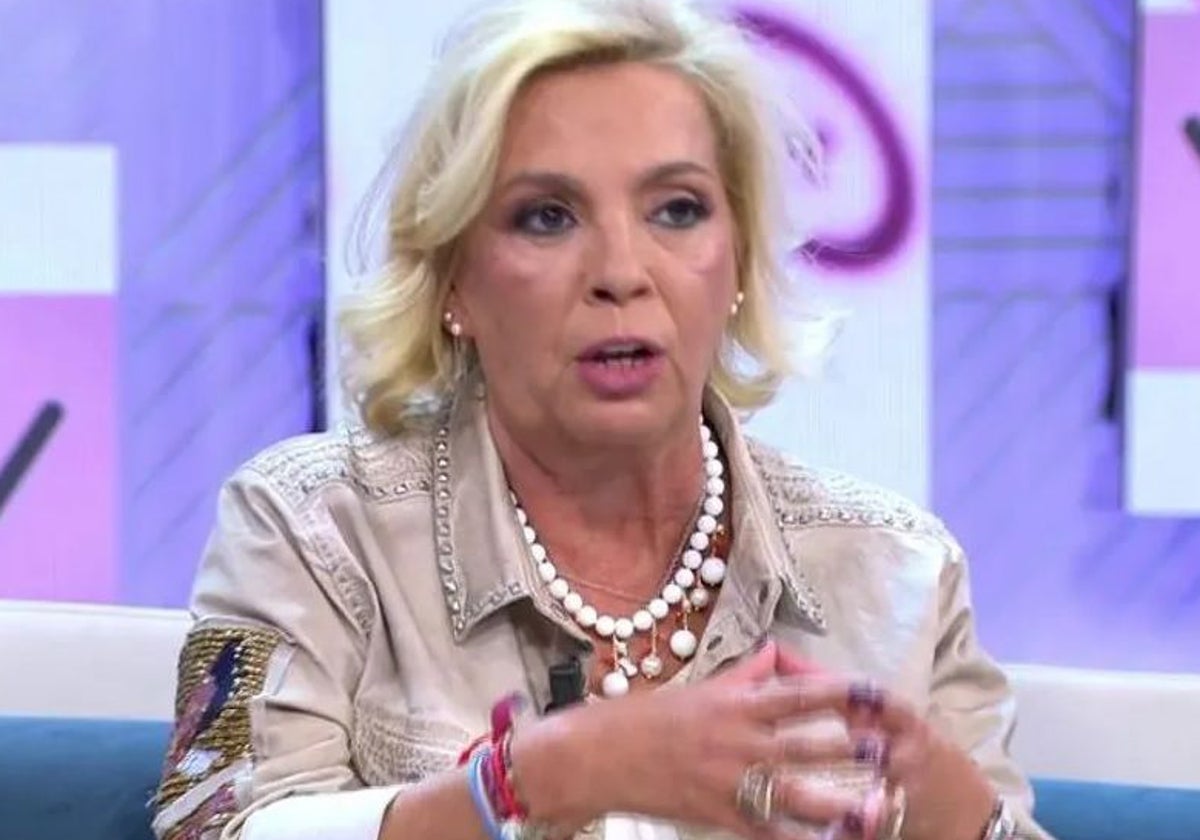 La última petición pública de Carmen Borrego ante la inminente entrevista de su hijo