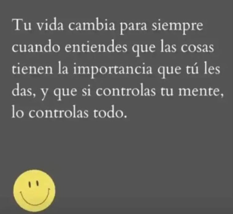 El mensaje de Paloma Cuevas en sus redes.