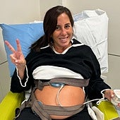 Anabel Pantoja ironiza en redes con las complicada etapa final de su embarazo: «162 vueltas de un lado a otro»