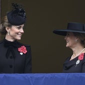 Sofía de Edimburgo, el gran apoyo de Kate Middleton en el balcón de un Domingo del Recuerdo sin la Reina Camila