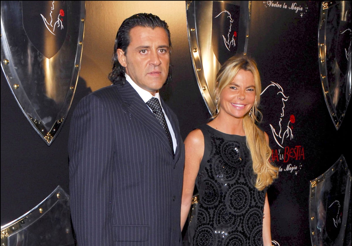 Robertp Corbo y Leticia Sabater, en una imagen de 2009.