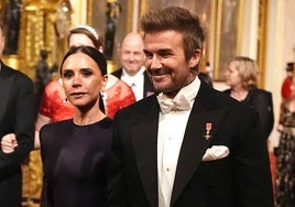 David y Victoria Beckham sorprenden como invitados al banquete de Estado con el emir de Qatar en Buckingham