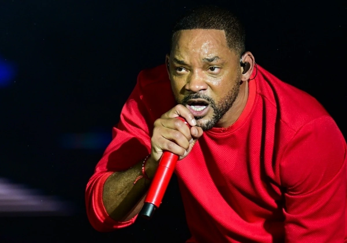 El actor y cantante Will Smith, durante una actuación.