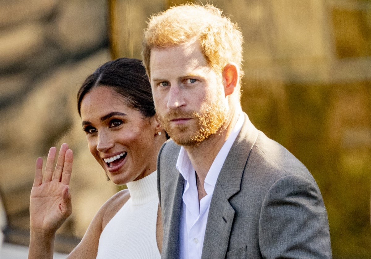 Meghan Markle y el Príncipe Harry, en una imagen de archivo.